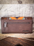 Trinity Ranch Floral Tooled Collection Wallet - Aztec