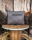 Ardelle Hair on Hide Fringe Crossbody Bag