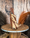 Lariat Hair on Hide Fringe Crossbody Bag
