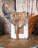 Vesper Hair on Hide Phone Crossbody Bag