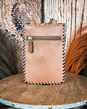 Vesper Hair on Hide Phone Crossbody Bag