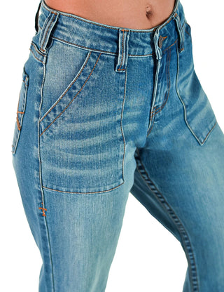 Rustee DFMI Wide Leg Trouser Jeans By Cowgirl Tuff
 by Cowgirl Tuff