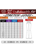 Cowgirl Tuff - Black Sport Trouser Jeans – Natural Waist with Cellphone Pocket