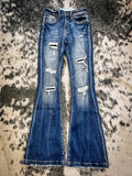 Rodesiler Mid-Rise Stretch Flare Jeans Apparel Bronco Western Supply Co. Bronco Western Supply Co. 