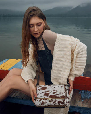 Bard Hairon Crossbody Bag by Myra Bag