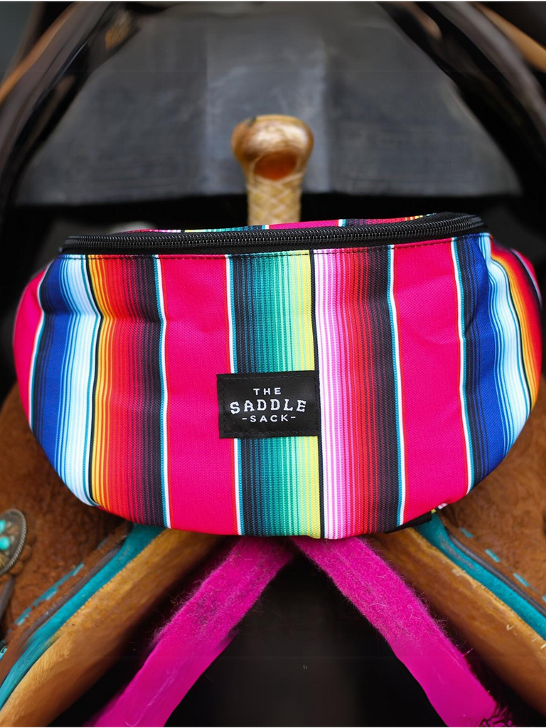 Saddle Sack XL Pink Serape
