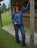 Cowgirl Tuff Laredo Bootcut Jeans - Western Wear - Riding Jean - Bronco Western Supply Co.
