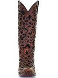 front of boot with white backdrop