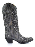 side of boot with white background