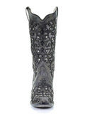 front of boot with white background