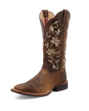 Side view of the Wren Twisted X Women's 13" Ruff Stock Boot in a white backdrop.