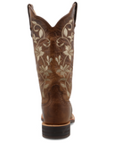 Back view of the Wren Twisted X Women's 13" Ruff Stock Boot in a white backdrop.