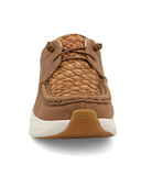 Stock photo of the Bria Twisted X Feather X Slip-On Shoe - Tan and Toasted Coconut.