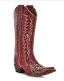 Side view of the Ironclad Rodeo Corral Boots in a white backgound.