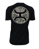 Back view of the Concho Hooey T-Shirt in a white background.