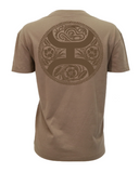 Back view of the Concho Hooey T-Shirt in a white background.