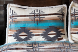 Wrangler Lone Mountain Plush Sherpa Pillow displayed.