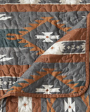 Close up of Wrangler Checotah Quilt Set pattern.