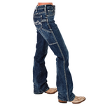 Flannel Cowgirl Carpenter Bootcut Jeans