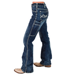 Flannel Cowgirl Carpenter Bootcut Jeans