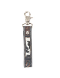 Myra Bag - Shadowhorn Hair On Key Fob in Midnight Snow