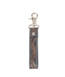 Myra Bag - Shadowhorn Hair On Key Fob in Midnight Snow
