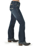 DFMI Dark Flannel Bootcut Jeans