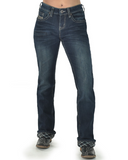 DFMI Dark Flannel Bootcut Jeans