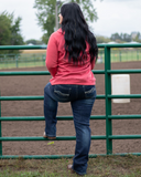 DFMI Dark Flannel Bootcut Jeans