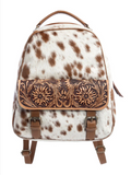 Myra Bag - La Jara - Hand-Tooled - Backpack - Western Accessory - Bronco Western Supply Co.