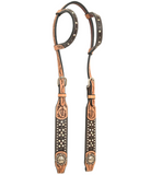 Stock photo of the Crystal Collection Double Ear Headstall.