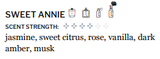 Sweet Annie Roll On Perfume Oil