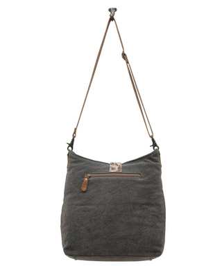 Pink Fog Hair-On Shoulder Bag by Myra Bag