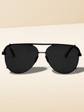 Shay Tangle-Free Polarized Oversized Sunglasses