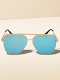 Shay Tangle-Free Polarized Oversized Sunglasses
