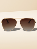Shay Tangle-Free Polarized Oversized Sunglasses