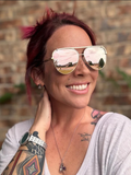 Shay Tangle-Free Polarized Oversized Sunglasses