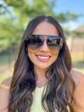 Shay Tangle-Free Polarized Oversized Sunglasses