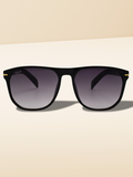 JAX Tangle-Free Oversized Sunglasses