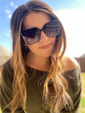 Athena Tangle-Free Oversized Sunglasses