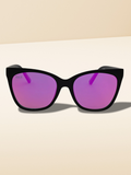 Emily Tangle-Free Oversized Polarized Sunglasses