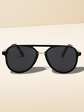 Earhart Tangle-Free Polarized Oversized Sunglasses