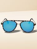 Earhart Tangle-Free Polarized Oversized Sunglasses