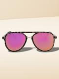 Earhart Tangle-Free Polarized Oversized Sunglasses