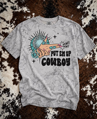 Put Em Up Cowboy Graphic Tee or Sweatshirt