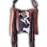 Myra Bag - Cynosure Leather and Hair on Hide Bag