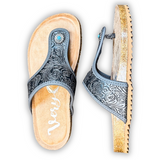 Danni Sandal in Charcoal by Very G