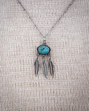 Abey Genuine Turquoise Necklace - Jewelry - Sowell Jewelry - Bronco Western Supply Co.