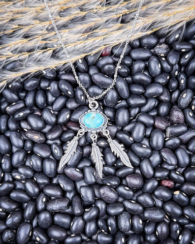 Abey Genuine Turquoise Necklace - Jewelry - Sowell Jewelry - Bronco Western Supply Co.