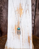 Abey Genuine Turquoise Necklace - Jewelry - Sowell Jewelry - Bronco Western Supply Co.